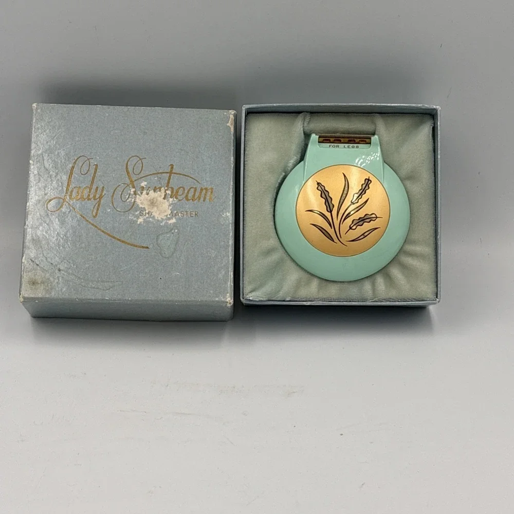 Lady Sunbeam ShaveMaster‎ Shaver Model LS1 Turquoise with Box